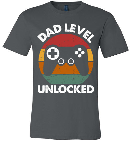 Dad Level Unlocked T-shirt - TS