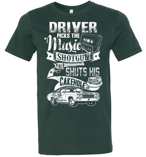 Driver Picks The Music T-shirt V1 - TS