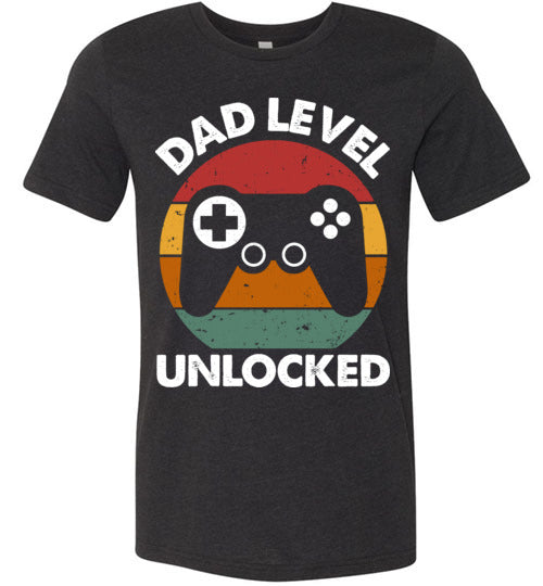 Dad Level Unlocked T-shirt - TS