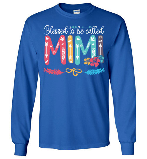 Blessed To Be Called Mimi Long Sleeve T-shirt - TS
