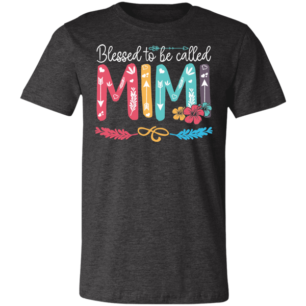 Blessed To Be Called Mimi BC Unisex Jersey Short-Sleeve T-Shirt