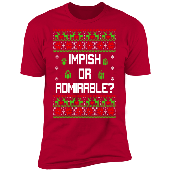 Impish Or Admirable  Premium Short Sleeve T-Shirt V1