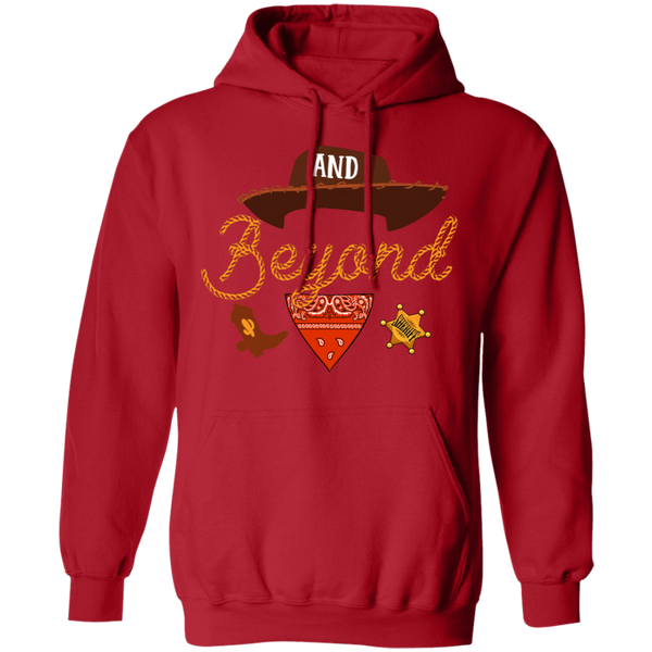 And beyond Pullover Hoodie