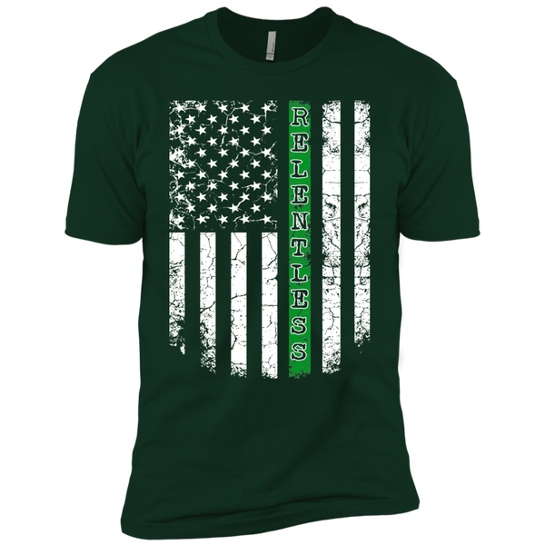 Thin Green Line Relentless Premium Short Sleeve T-Shirt