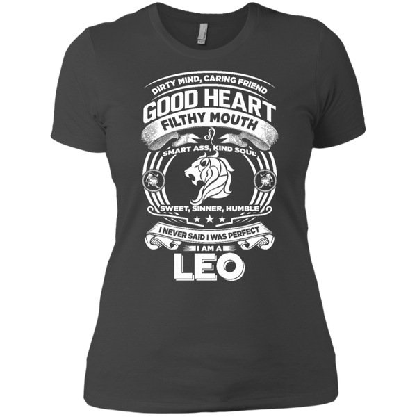 Good Heart Leo Zodiac Ladies T-Shirt