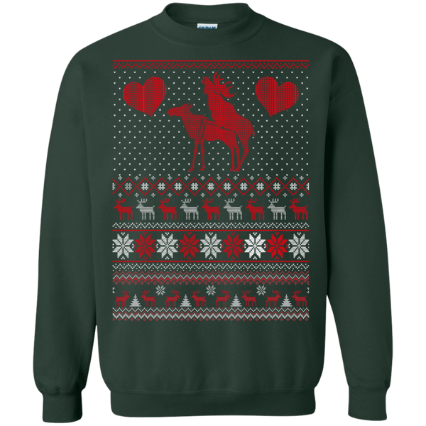 Moose Love Pullover Sweatshirt