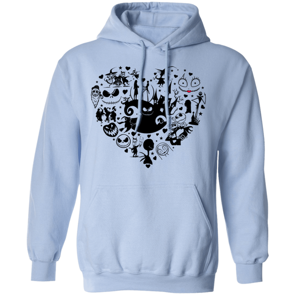 Nightmare Heart Pullover Hoodie 8 oz.