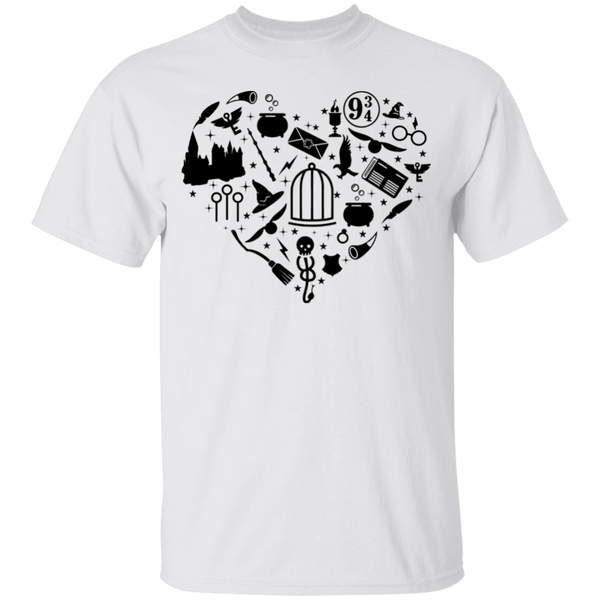 HP Heart Youth 5.3 oz 100% Cotton T-Shirt