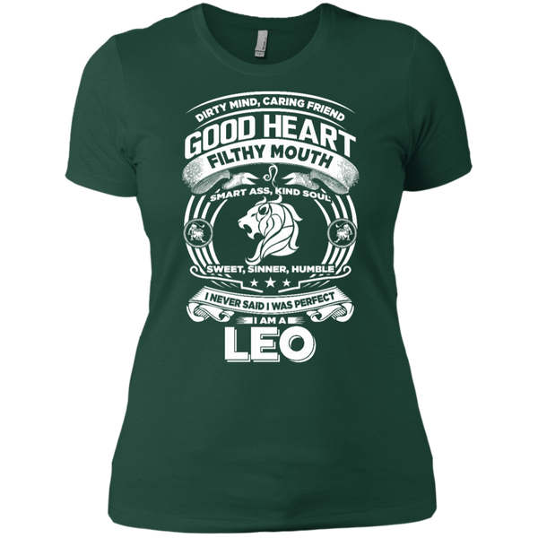 Good Heart Leo Zodiac Ladies T-Shirt