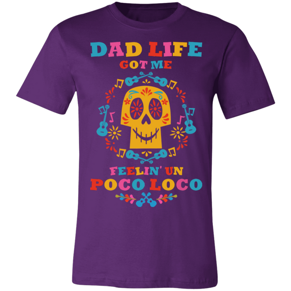 Dad Life Loco BC Unisex Jersey Short-Sleeve T-Shirt