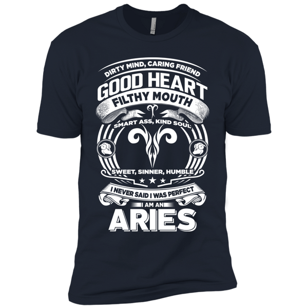 Good Heart Aries Zodiac Premium Short Sleeve T-Shirt