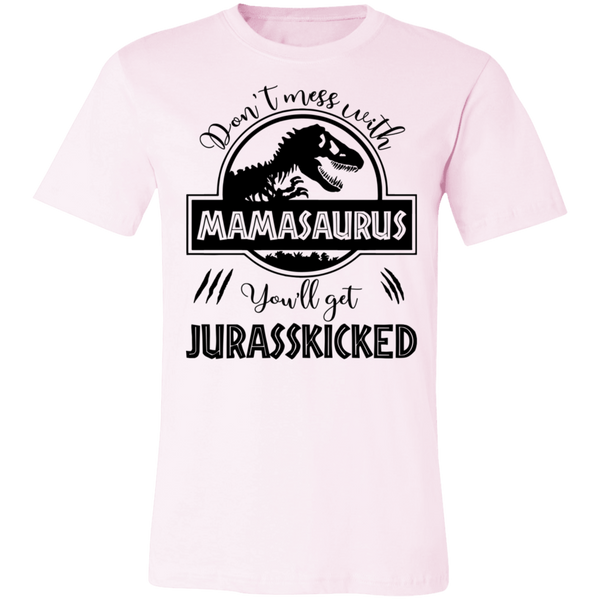 Don't Mess With Mamasaurus V2 Unisex Jersey Short-Sleeve T-Shirt