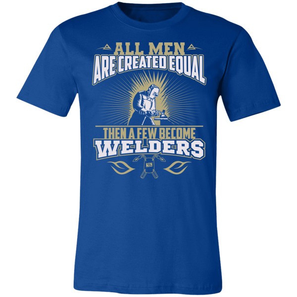A Few Men Became Welders BC Unisex Jersey Short-Sleeve T-Shirt