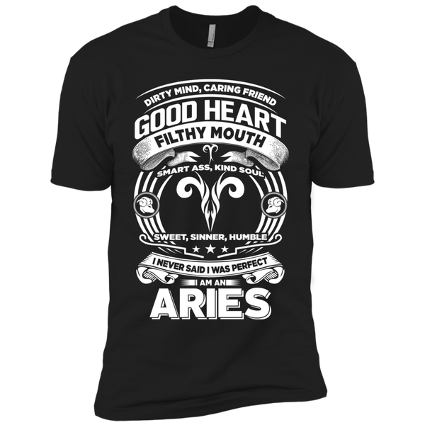 Good Heart Aries Zodiac Premium Short Sleeve T-Shirt
