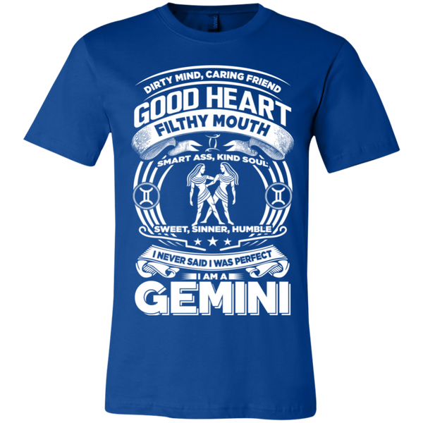 Good Heart Gemini Zodia Unisex Jersey Short-Sleeve T-Shirt