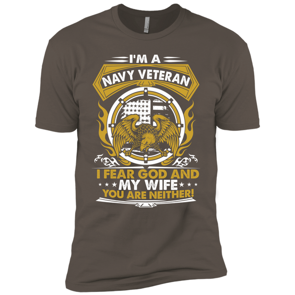 I'm a Navy Veteran Premium Short Sleeve T-Shirt