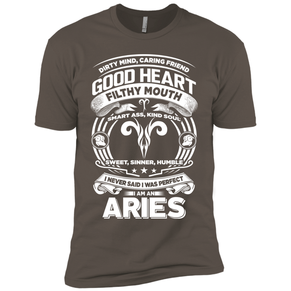 Good Heart Aries Zodiac Premium Short Sleeve T-Shirt