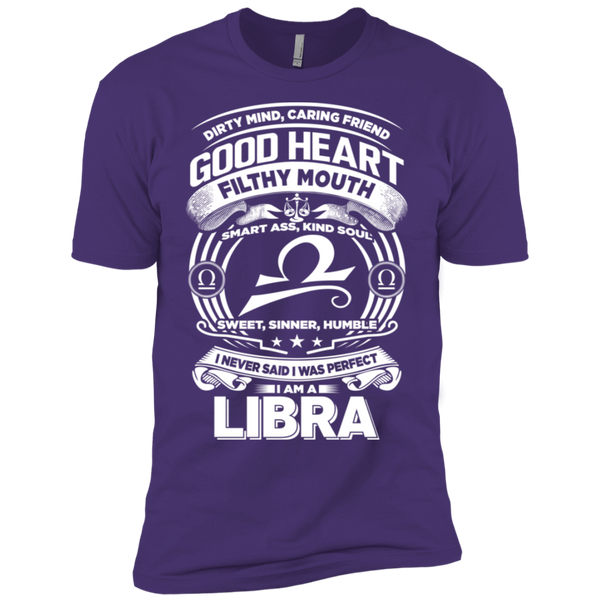 Good Heart Libra Zodiac Premium Short Sleeve T-Shirt