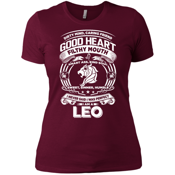 Good Heart Leo Zodiac Ladies T-Shirt