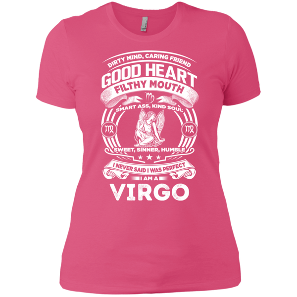 Good Heart Virgo Zodiac Ladies' Boyfriend T-Shirt
