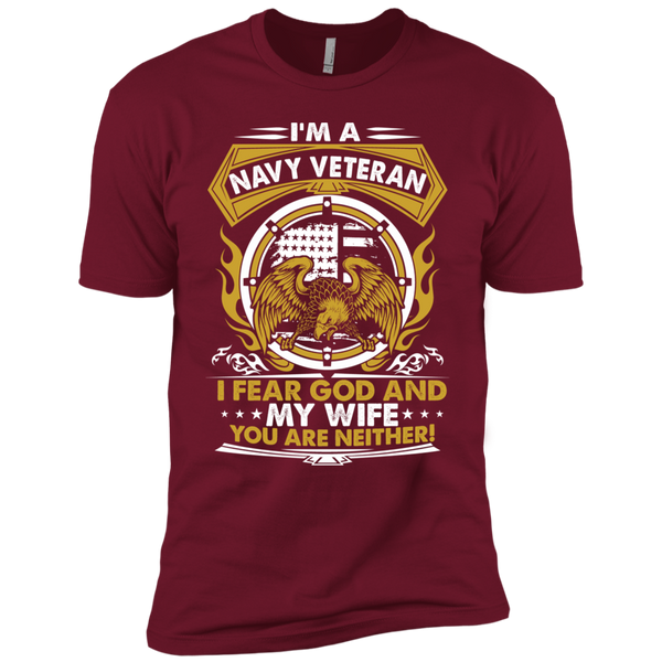 I'm a Navy Veteran Premium Short Sleeve T-Shirt