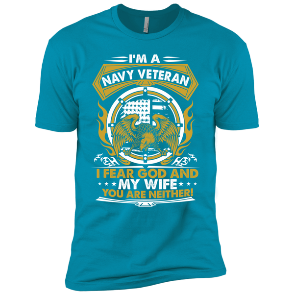 I'm a Navy Veteran Premium Short Sleeve T-Shirt