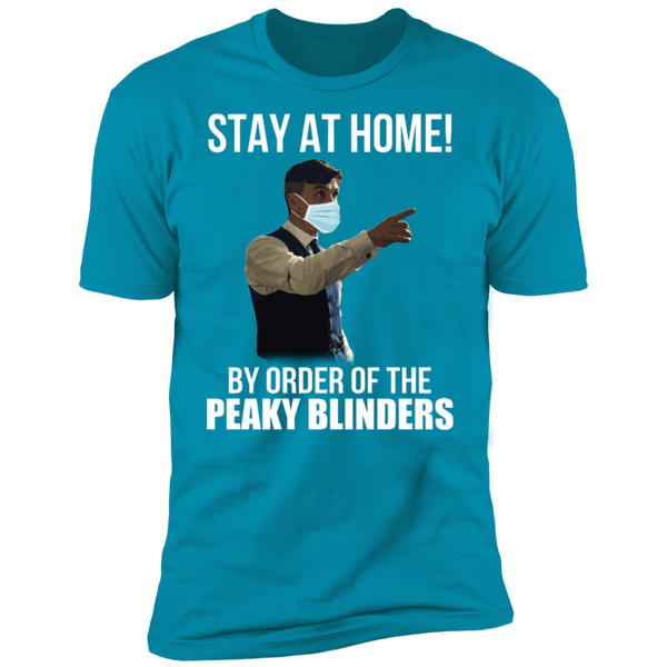 Stay At Home Peaky Blinders Premium Short Sleeve T-Shirt