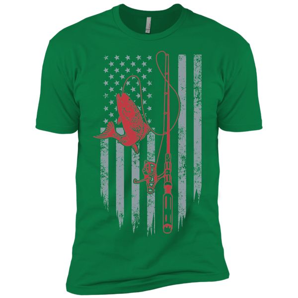 Fishing Flag Premium Short Sleeve T-Shirt