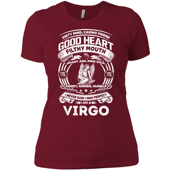 Good Heart Virgo Zodiac Ladies' Boyfriend T-Shirt
