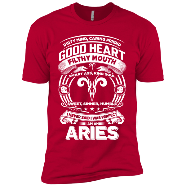 Good Heart Aries Zodiac Premium Short Sleeve T-Shirt