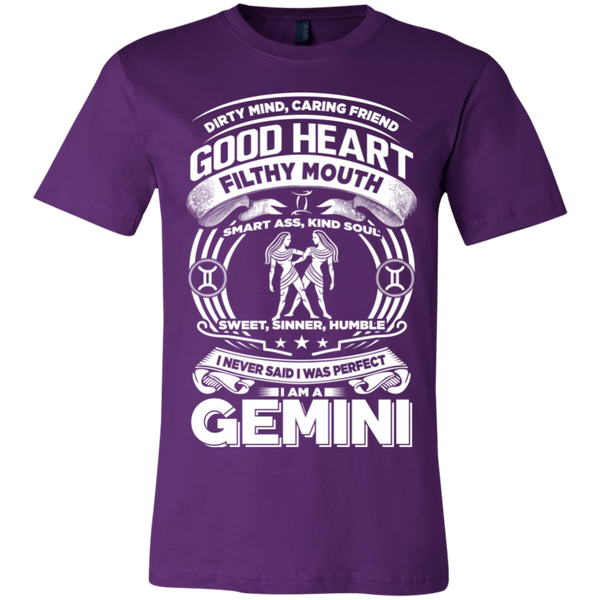Good Heart Gemini Zodia Unisex Jersey Short-Sleeve T-Shirt