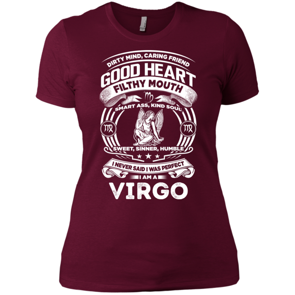 Good Heart Virgo Zodiac Ladies' Boyfriend T-Shirt