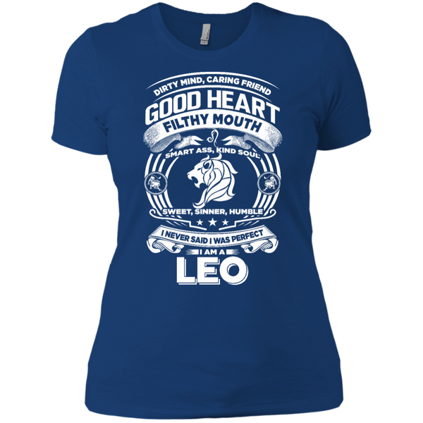 Good Heart Leo Zodiac Ladies T-Shirt