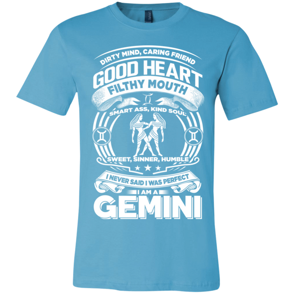 Good Heart Gemini Zodia Unisex Jersey Short-Sleeve T-Shirt