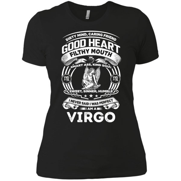 Good Heart Virgo Zodiac Ladies' Boyfriend T-Shirt