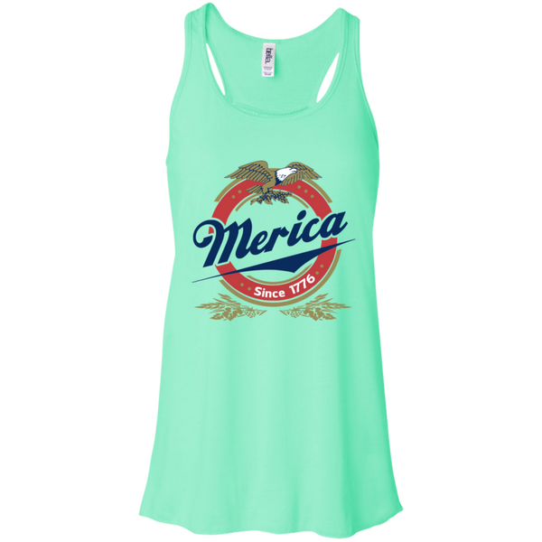 Merica Flowy Racerback Tank V1