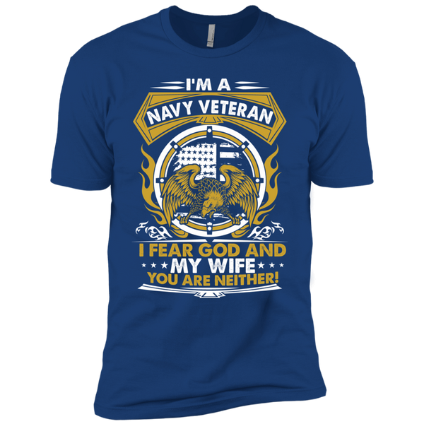 I'm a Navy Veteran Premium Short Sleeve T-Shirt