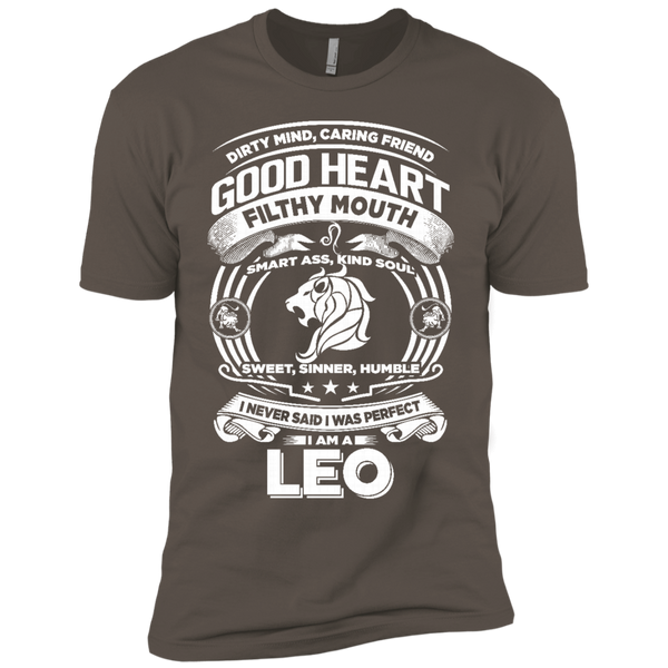 Good Heart Leo Zodiac Premium Short Sleeve T-Shirt