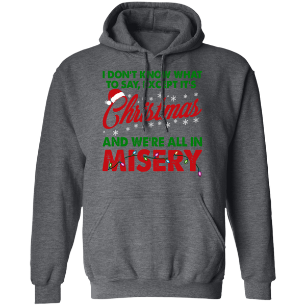 Christmas Misery Pullover Hoodie - V2