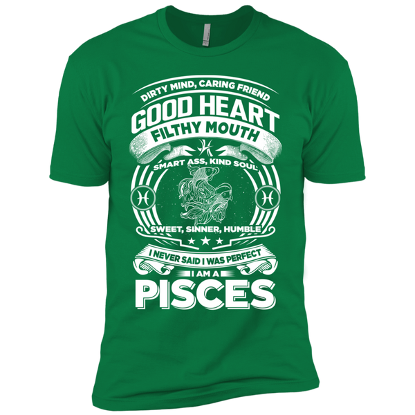 Good Heart Pisces Zodiac Premium Short Sleeve T-Shirt