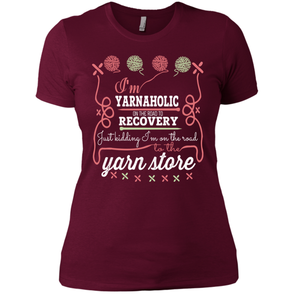 I'm Yarnaholic Ladies T-Shirt