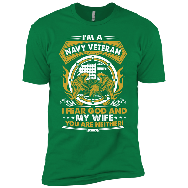 I'm a Navy Veteran Premium Short Sleeve T-Shirt