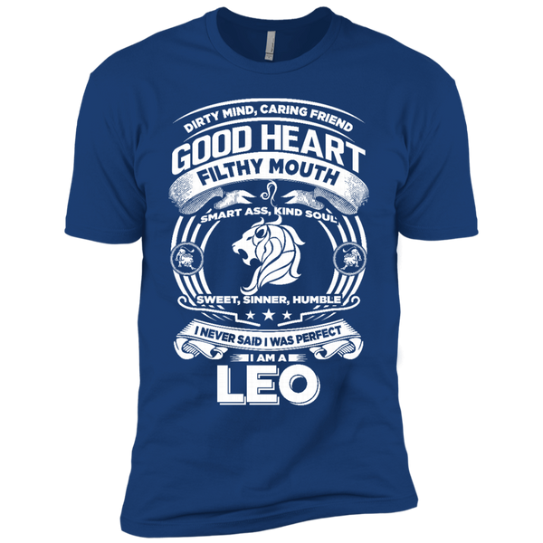 Good Heart Leo Zodiac Premium Short Sleeve T-Shirt