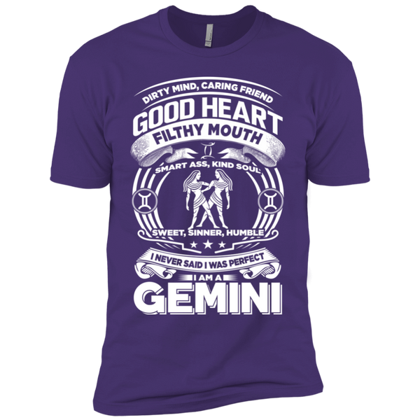 Good Heart Gemini Zodiac Premium Short Sleeve T-Shirt