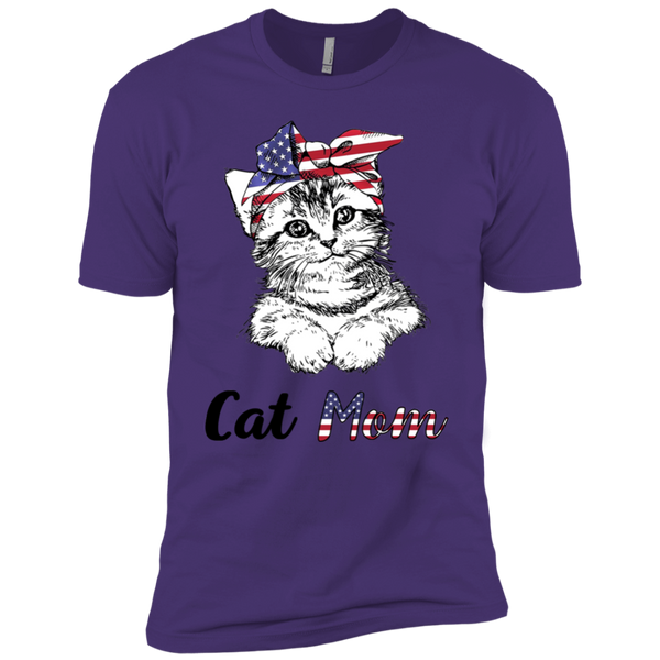 Cat Mom Premium Short Sleeve T-Shirt