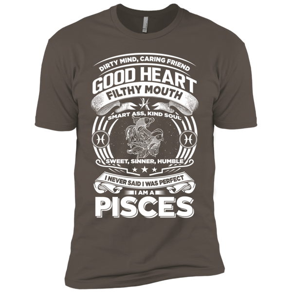 Good Heart Pisces Zodiac Premium Short Sleeve T-Shirt