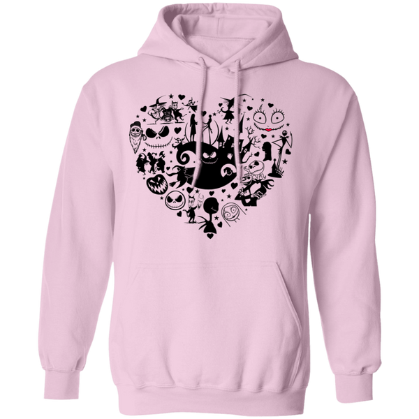 Nightmare Heart Pullover Hoodie 8 oz.
