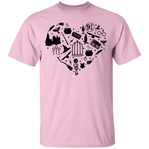 HP Heart Youth 5.3 oz 100% Cotton T-Shirt