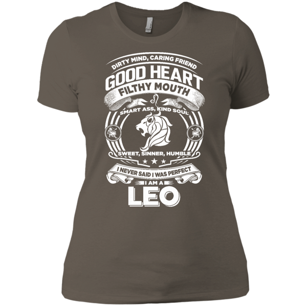 Good Heart Leo Zodiac Ladies T-Shirt