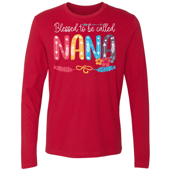Blessed To Be Called Nana V1 Men's Premium LS
